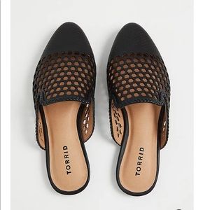 Torrid Laser Cut Faux Leather Slip On Flats 11.5W